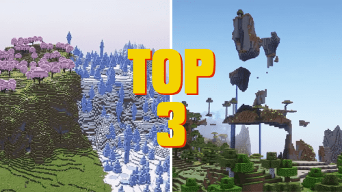 Top 3 Insane Epic Seeds For Minecraft (1.20.6, 1.20.1) – Java/Bedrock Edition Thumbnail