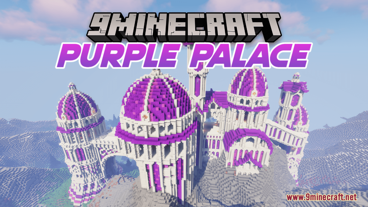 The Fantastical Purple Palace Map (1.20.4, 1.19.4) - Marvel of Creativity 1