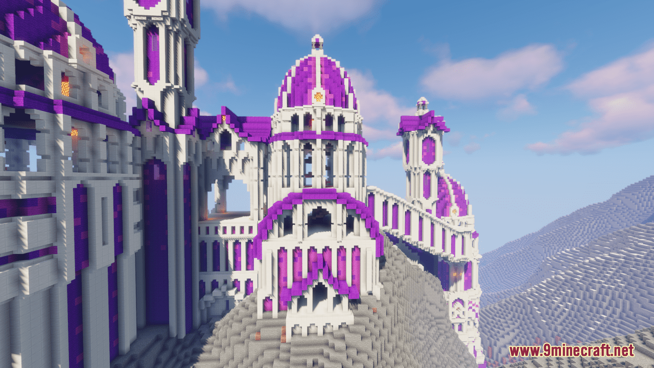 The Fantastical Purple Palace Map (1.20.4, 1.19.4) - Marvel of Creativity 6