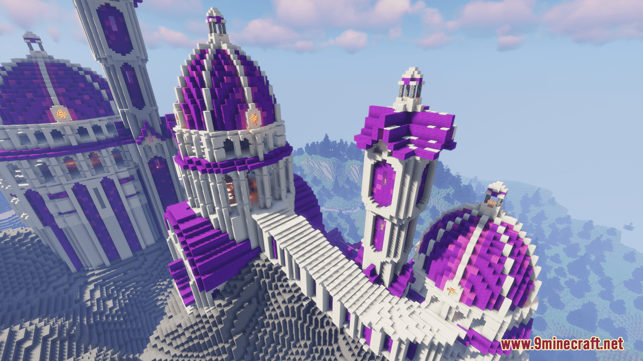 The Fantastical Purple Palace Map (1.20.4, 1.19.4) - Marvel of Creativity 7