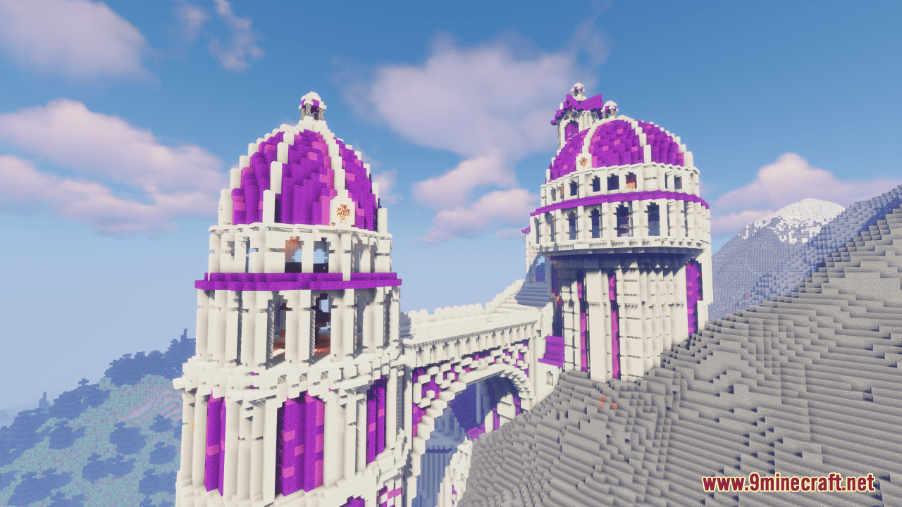 The Fantastical Purple Palace Map (1.20.4, 1.19.4) - Marvel of Creativity 8