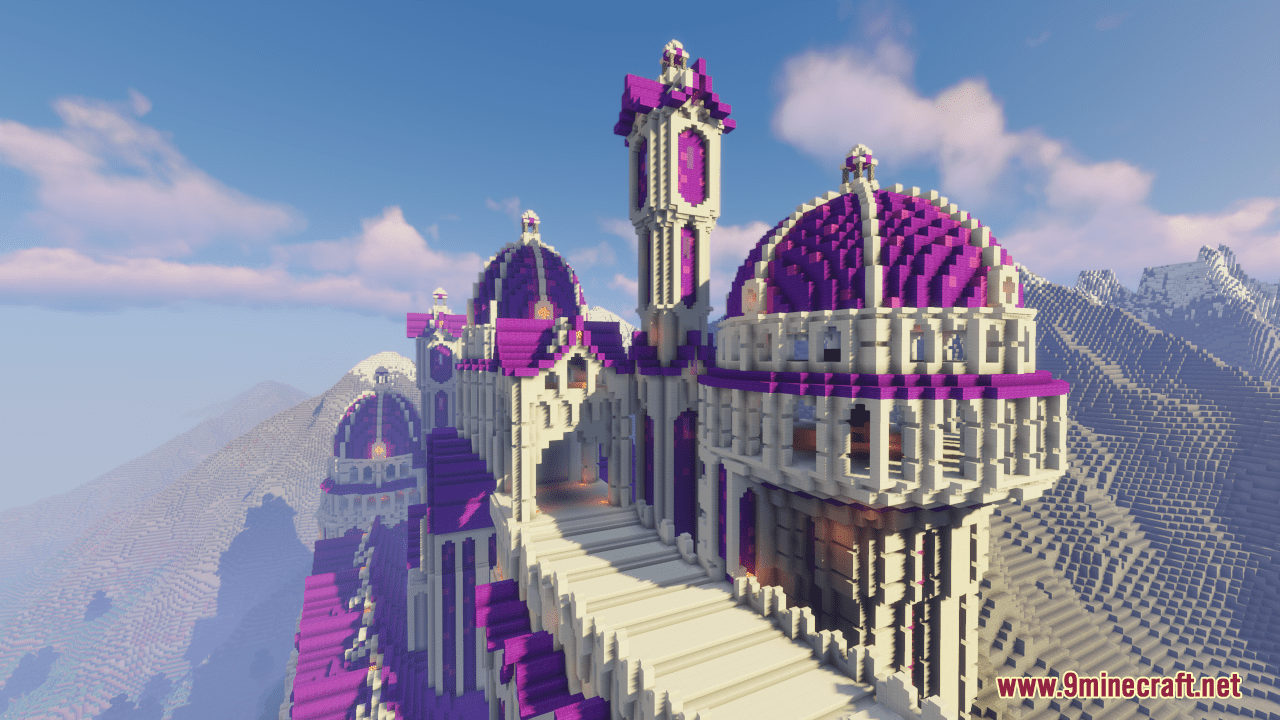 The Fantastical Purple Palace Map (1.20.4, 1.19.4) - Marvel of Creativity 9