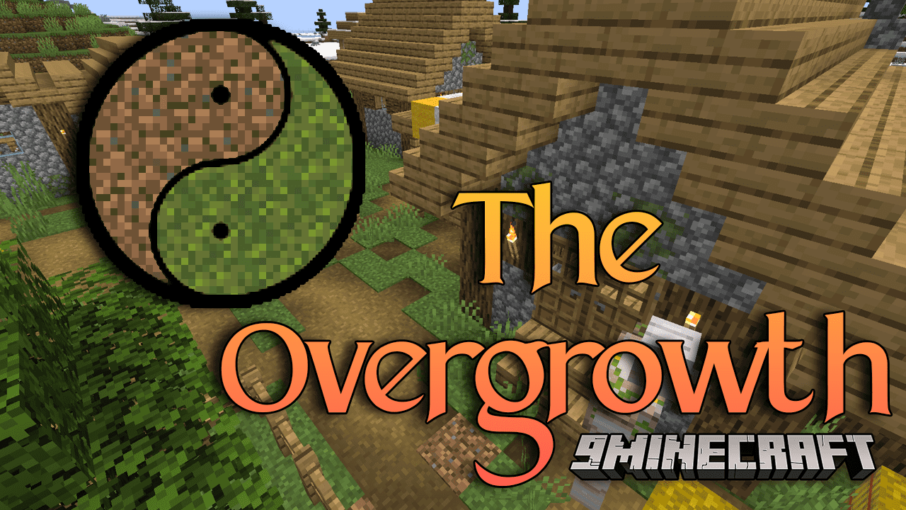 The Overgrowth Mod (1.20.1, 1.19.4) - Experience The Evolution Of Minecraft's Landscape! 1
