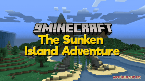 The Sunken Island Adventure Map (1.21.1, 1.20.1) – Custom Terrain Thumbnail