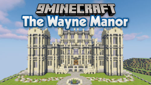 The Wayne Manor Map (1.21.1, 1.20.1) – With Batcave Thumbnail