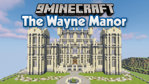 The Wayne Manor Map (1.20.4, 1.19.4) – With Batcave Thumbnail