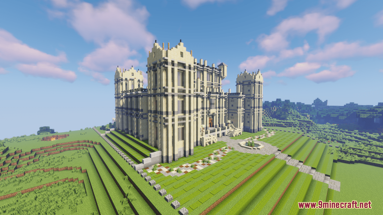 The Wayne Manor Map (1.20.4, 1.19.4) - With Batcave 3