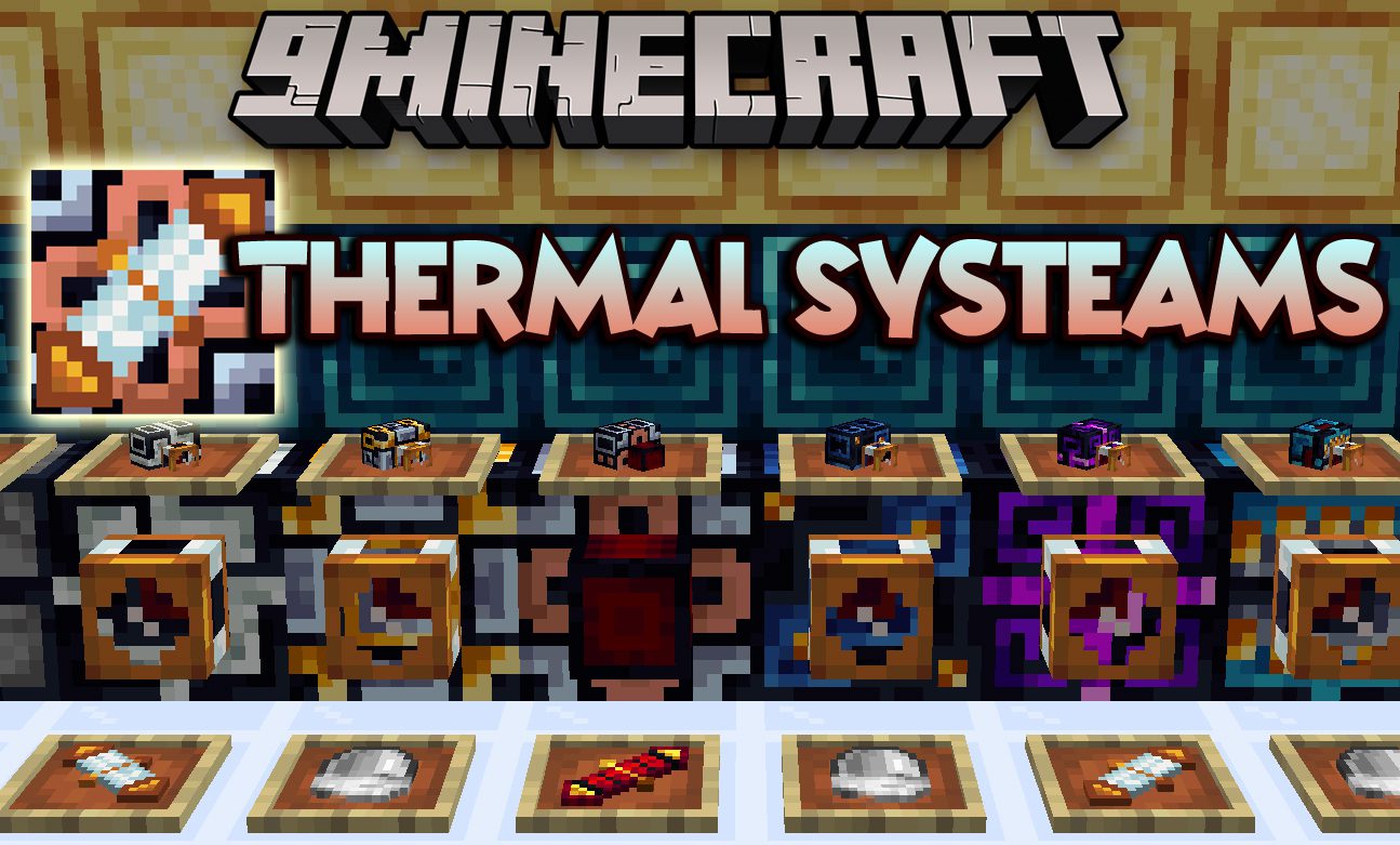 Thermal Systeams Mod (1.20.1, 1.19.2) - Steam Dynamos 1