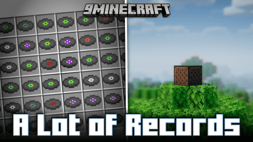 A Lot of Records Simplified Mod (1.21.1, 1.20.1) – More Music Discs Thumbnail