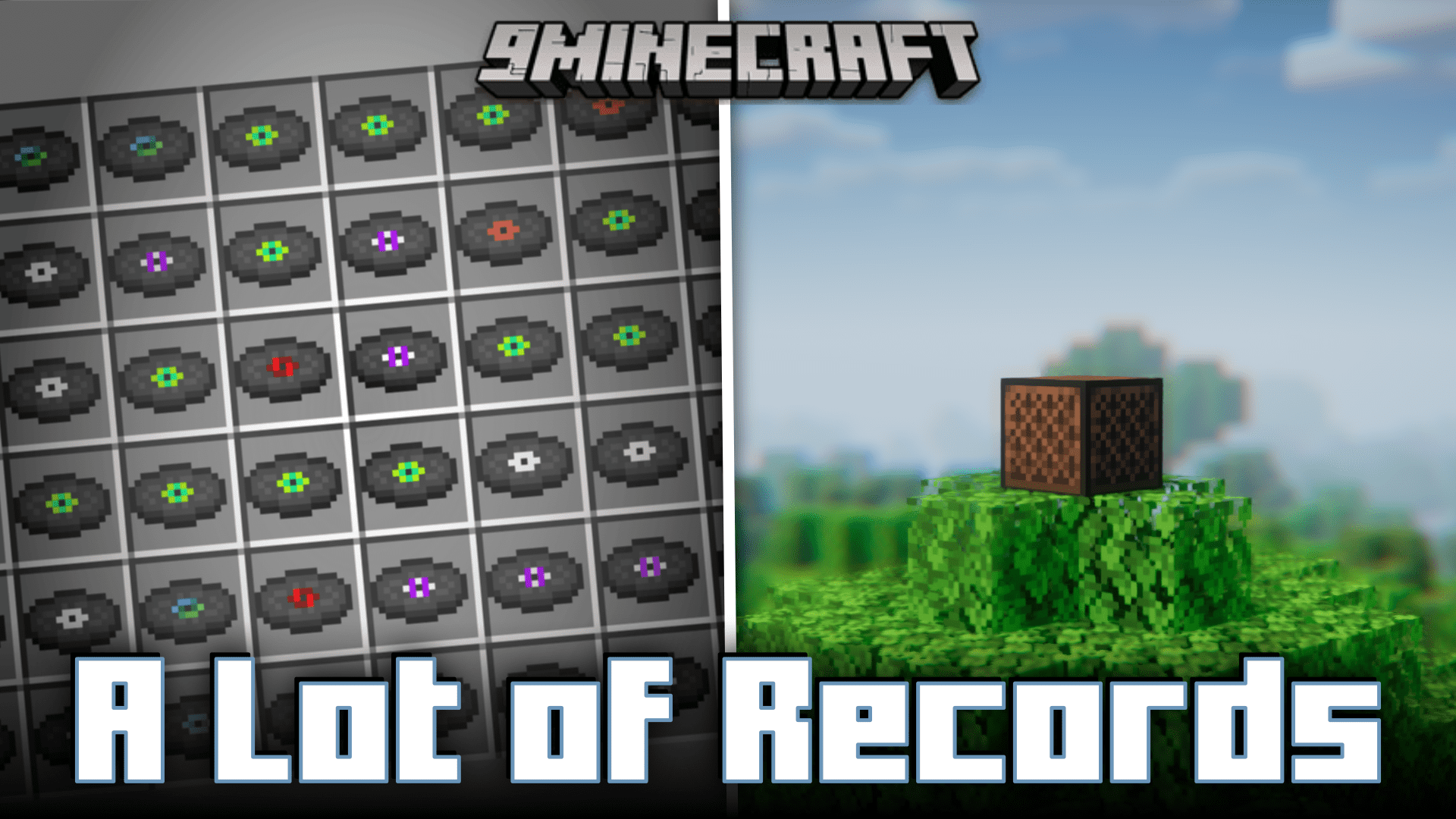 A Lot of Records Simplified Mod (1.20.1, 1.19.4) - More Music Discs 1