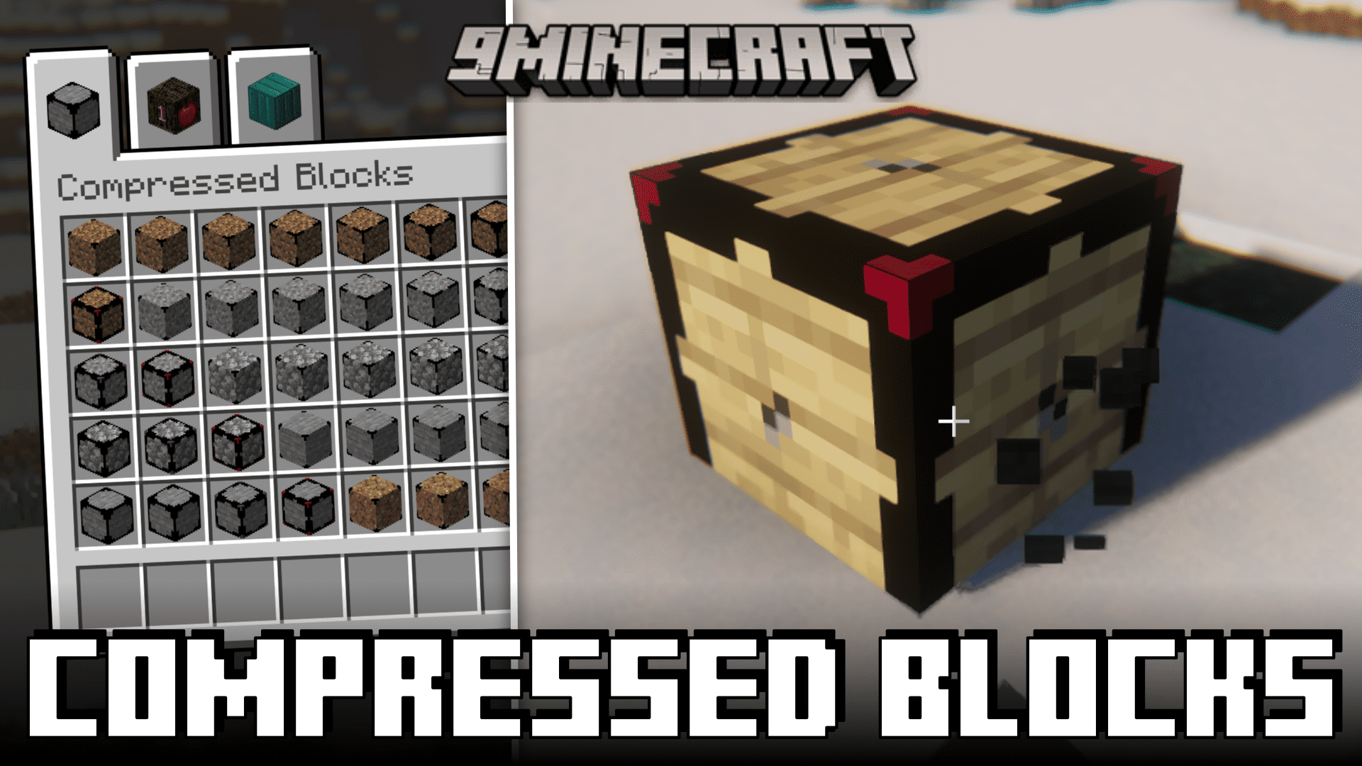 CB: Compressed Blocks Mod (1.20.2, 1.19.4) - Store Billions of Blocks! 1