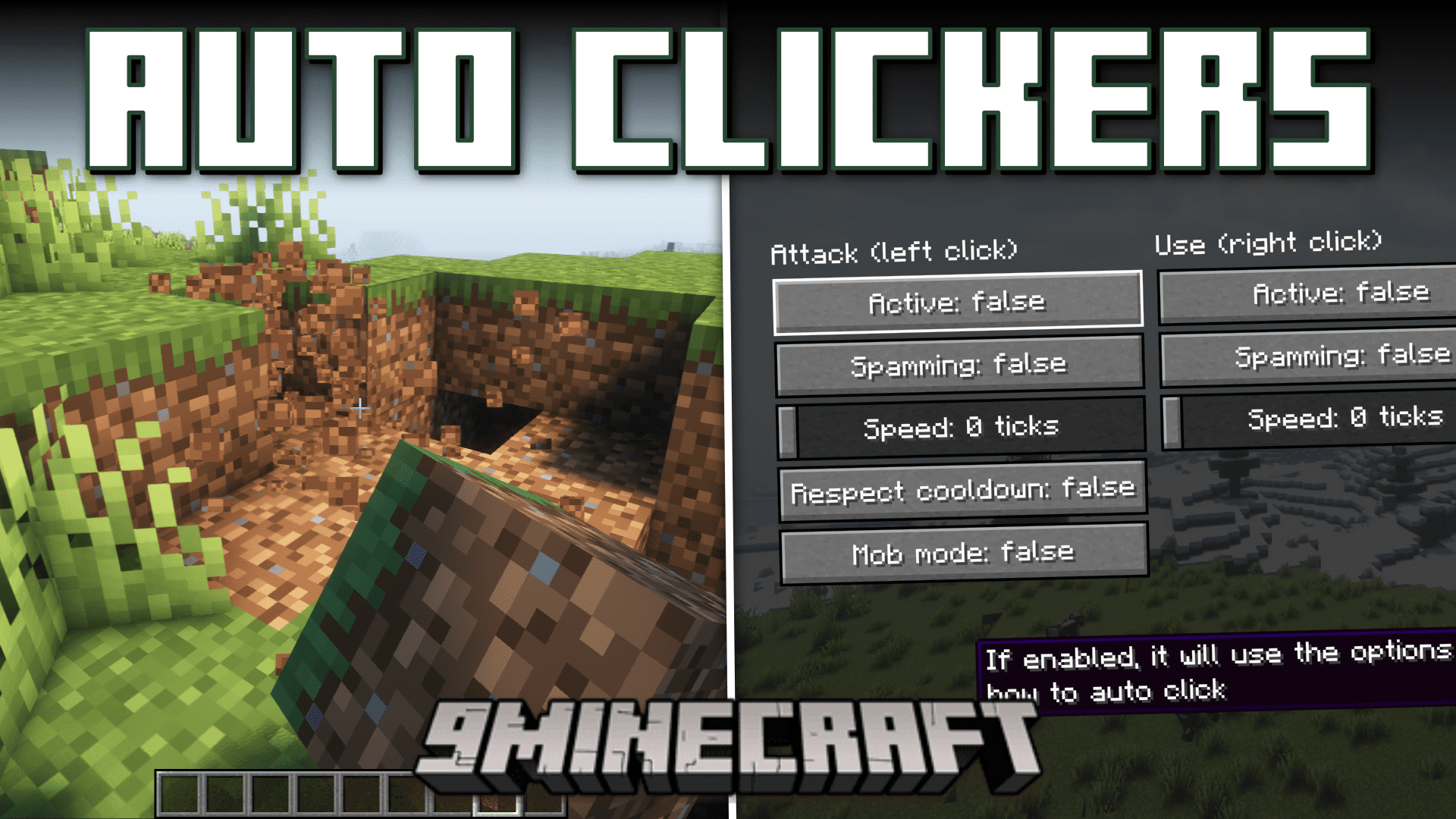 ErrorMikey Auto Clicker Mod (1.20.4, 1.19.4) - Configurable Automatic Mouse Clicks 1