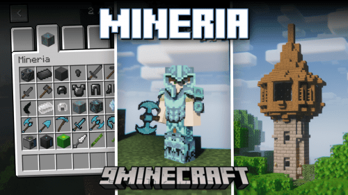 Mineria Mod (1.20.1, 1.19.4) – New Ores, Machines, Armor and More! Thumbnail