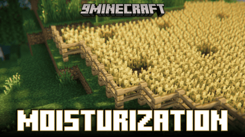 Moisturization Mod (1.20.1, 1.19.3) – Control Farmland Moistness & Crop Growth Thumbnail