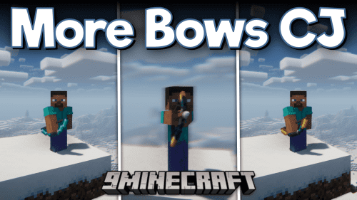 More Bows CJ Mod (1.20.4, 1.19.4) – More Powerful Bows Thumbnail