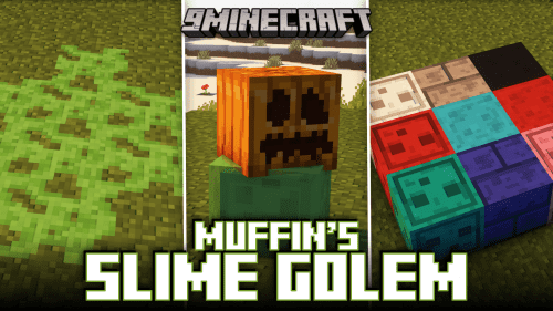 Muffin’s Slime Golem Mod (1.20.1, 1.19.2) – New Golem, Blocks & More Thumbnail