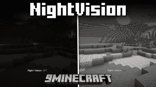 NightVision Mod (1.21.1, 1.20.1) – Night Vision Toggle Thumbnail