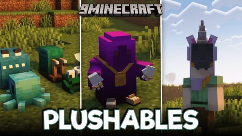 Plushables Mod (1.20.1, 1.16.5) – Cute Plushies & Headwear Thumbnail