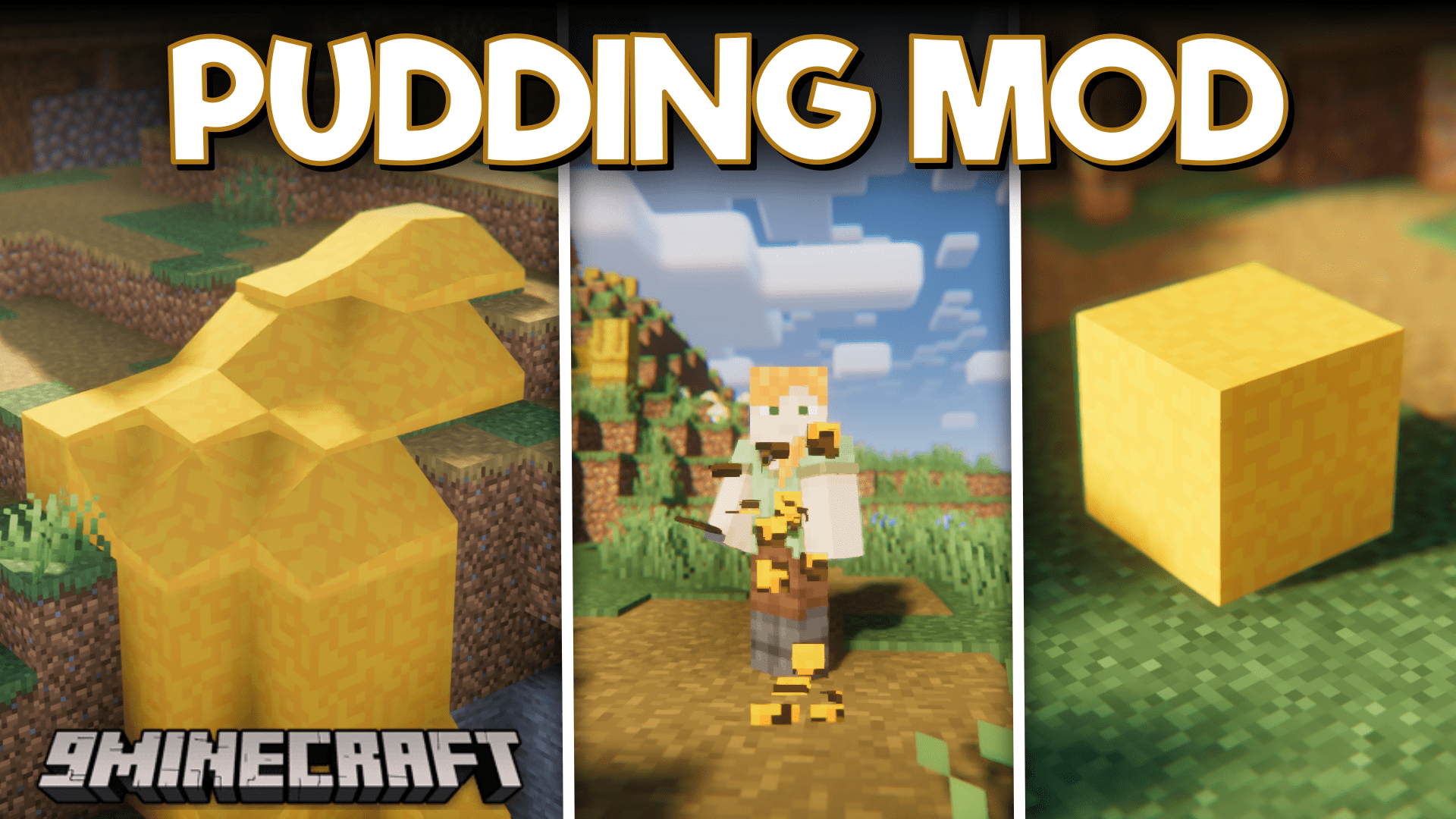 Pudding Mod (1.20.4, 1.19.4) - Consumable Pudding Items 1