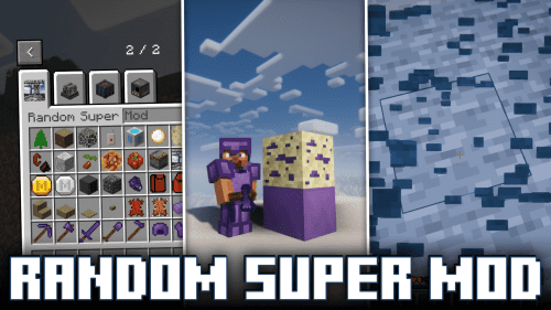 Random Super Mod (1.20.4, 1.19.3) – New Fun Features Thumbnail