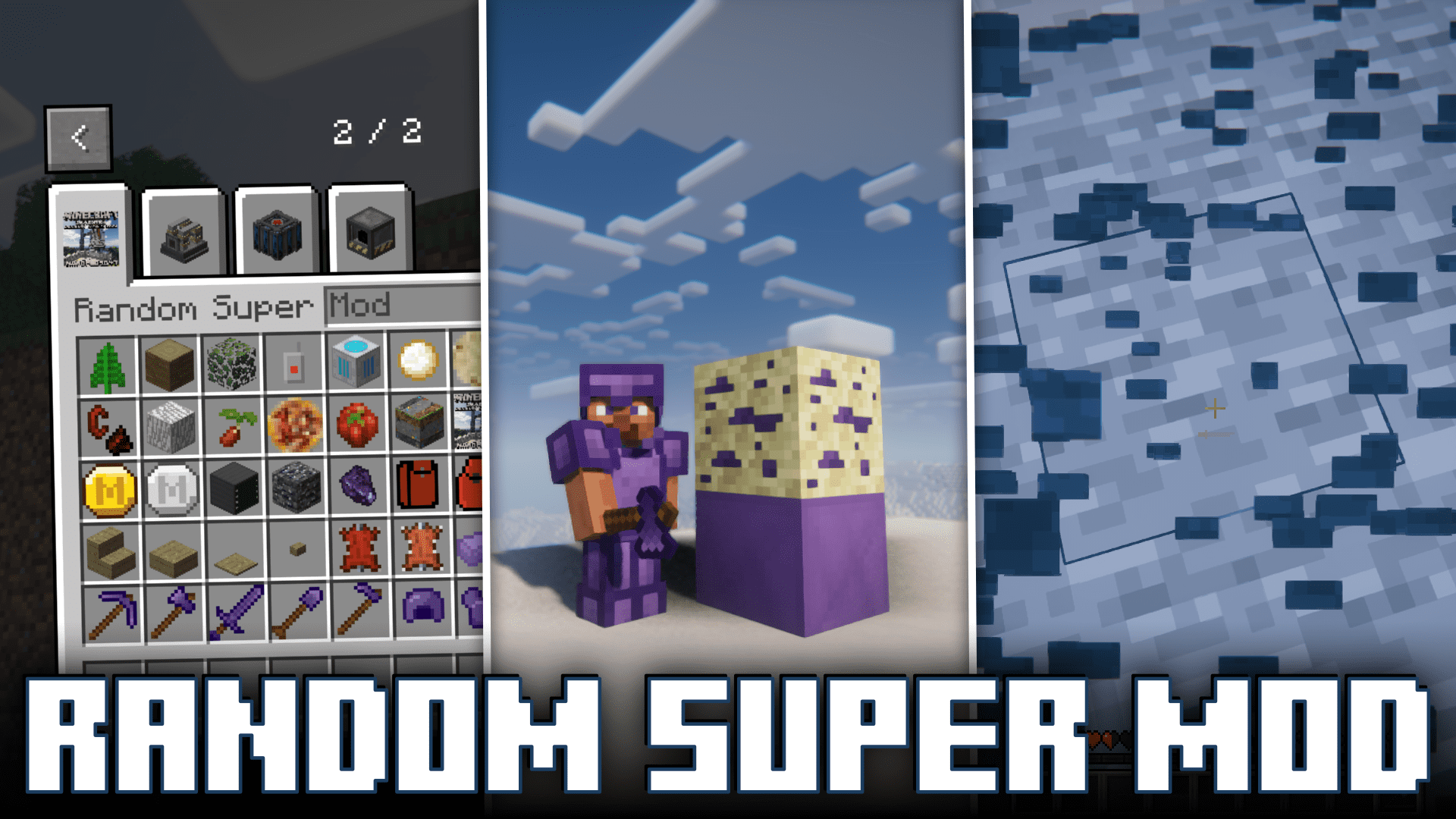 Random Super Mod (1.20.4, 1.19.3) - New Fun Features 1