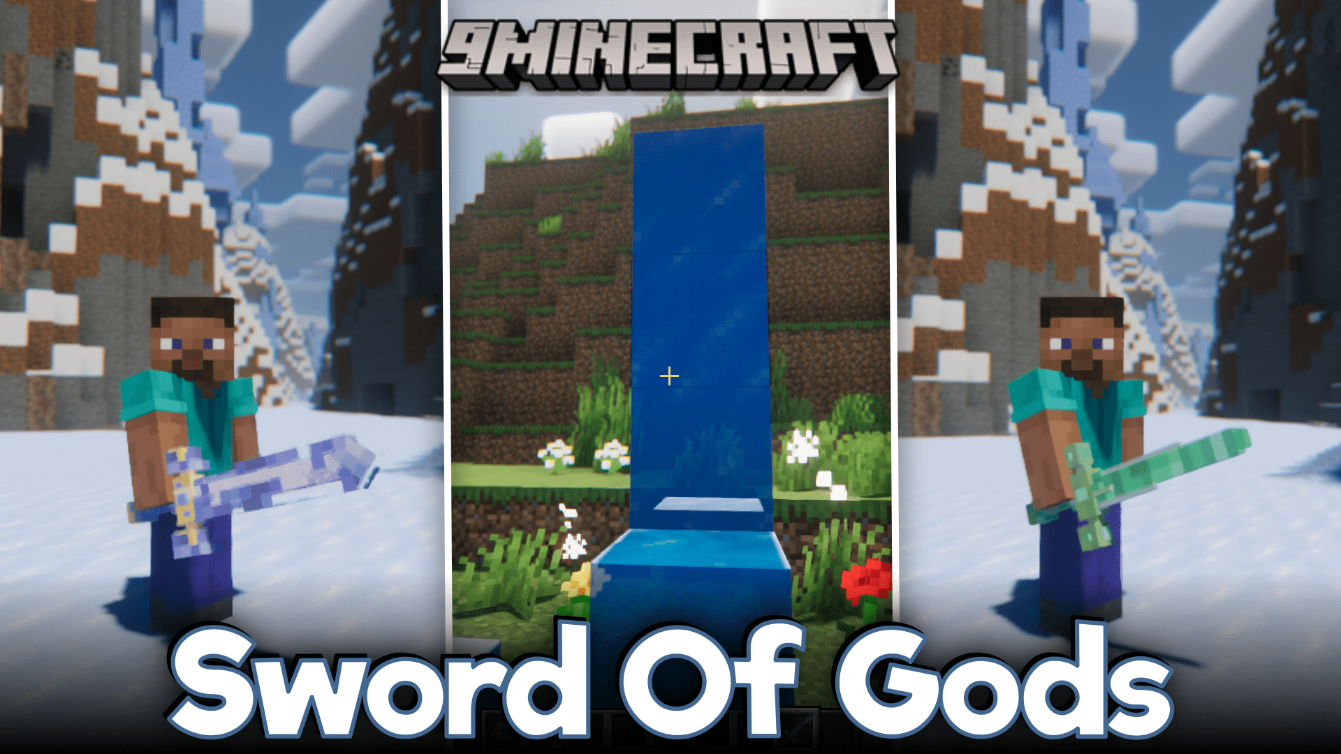 Sword of Gods Mod (1.20.1, 1.19.4) - Most Powerful Weapon in Minecraft 1