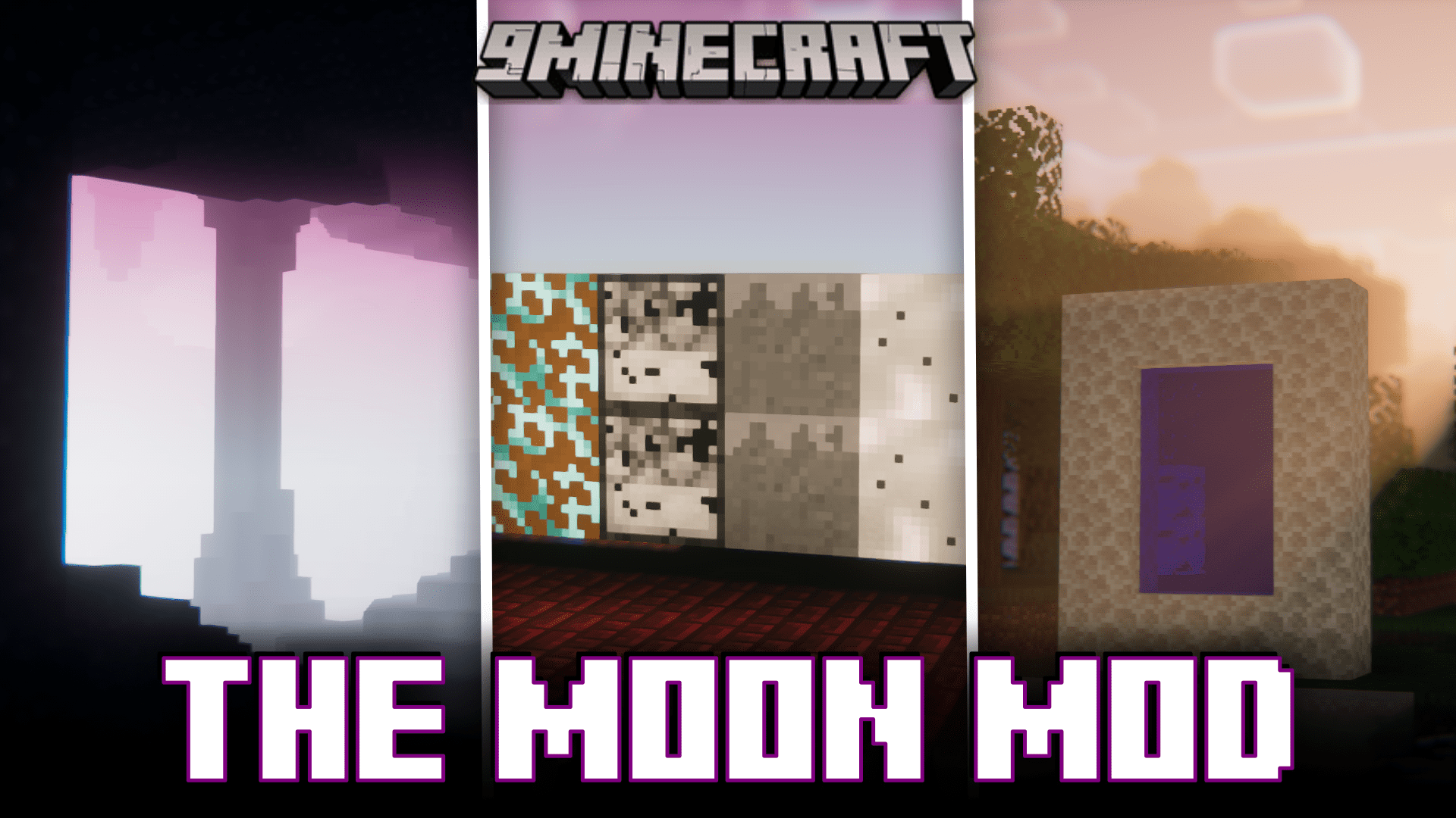 The Moon Mod (1.20.1, 1.19.2) - New Moon Dimension 1