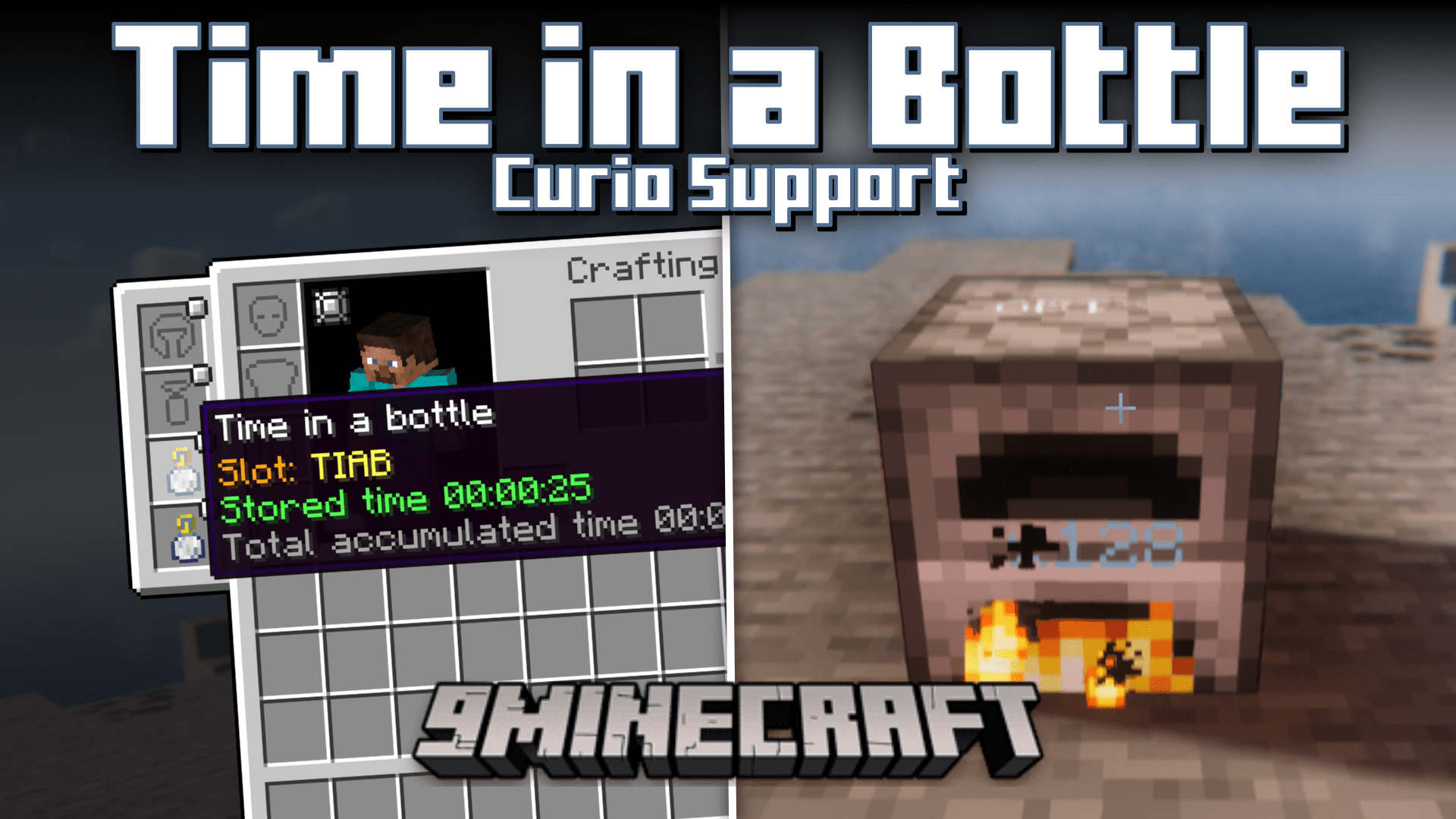 Time In A Bottle Curio Support Mod (1.20.1, 1.19.2) 1