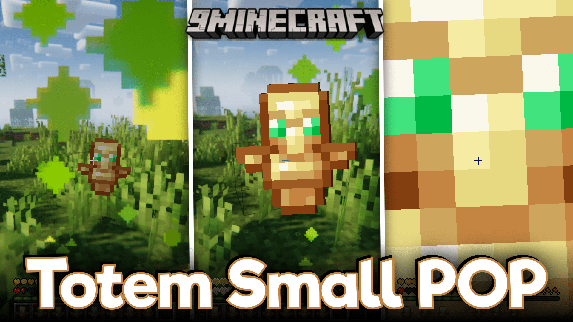 Totem Small Pop Mod (1.20.4, 1.19.4) - Small Totem of Undying 1