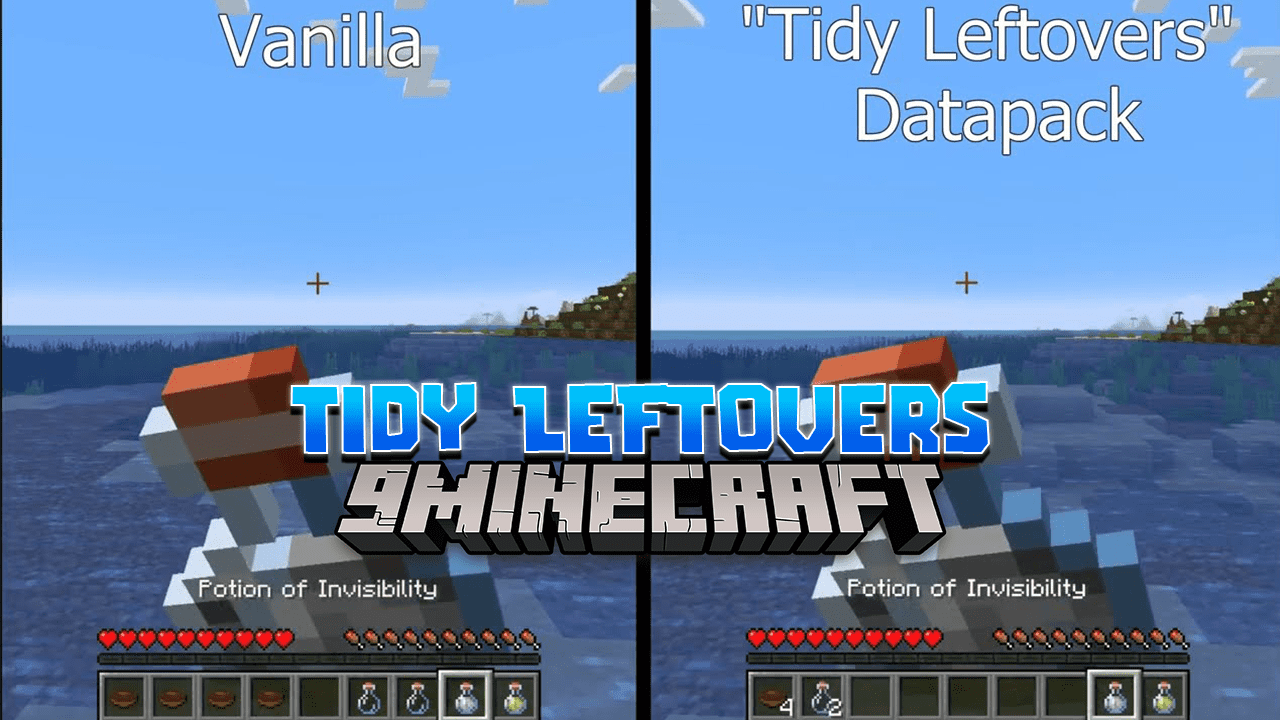 Tidy Leftovers Data Pack (1.20.4, 1.19.4) - Streamline Your Minecraft Storage Experience! 1