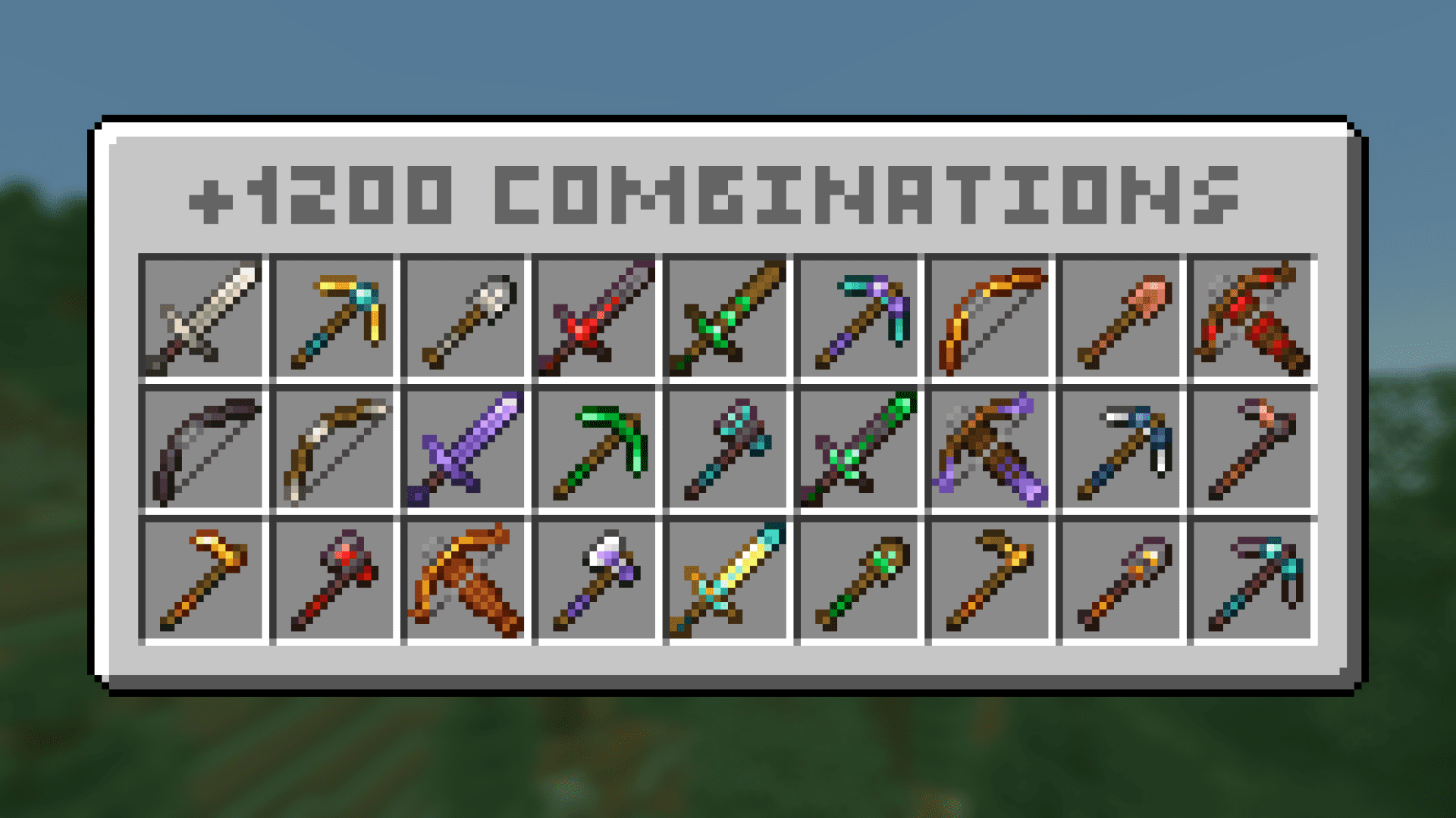 Tool Trims Mod (1.21.1, 1.20.1) - Trim Weapons and Tools 2