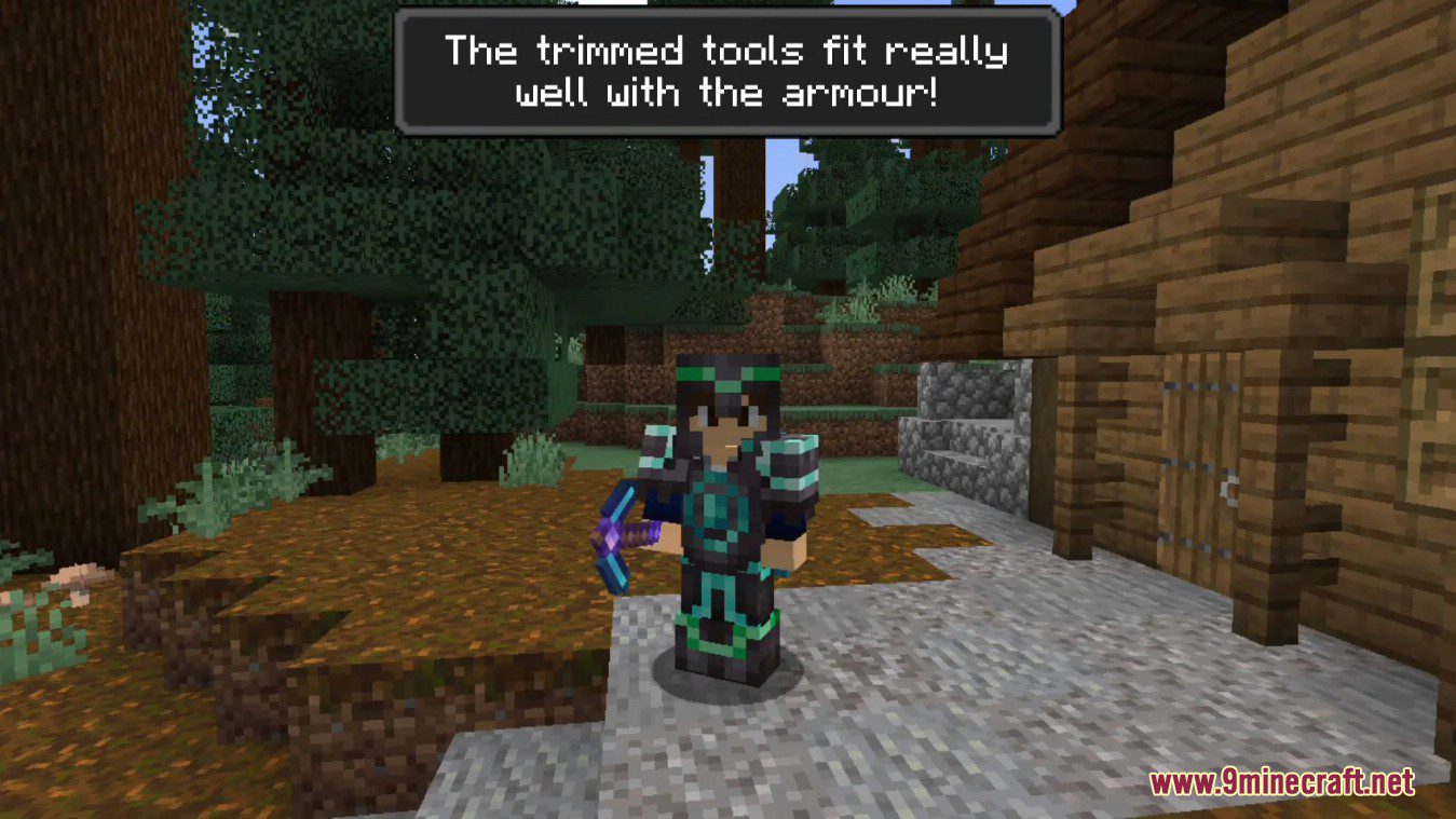 Tool Trims Mod (1.21.1, 1.20.1) - Trim Weapons and Tools 12