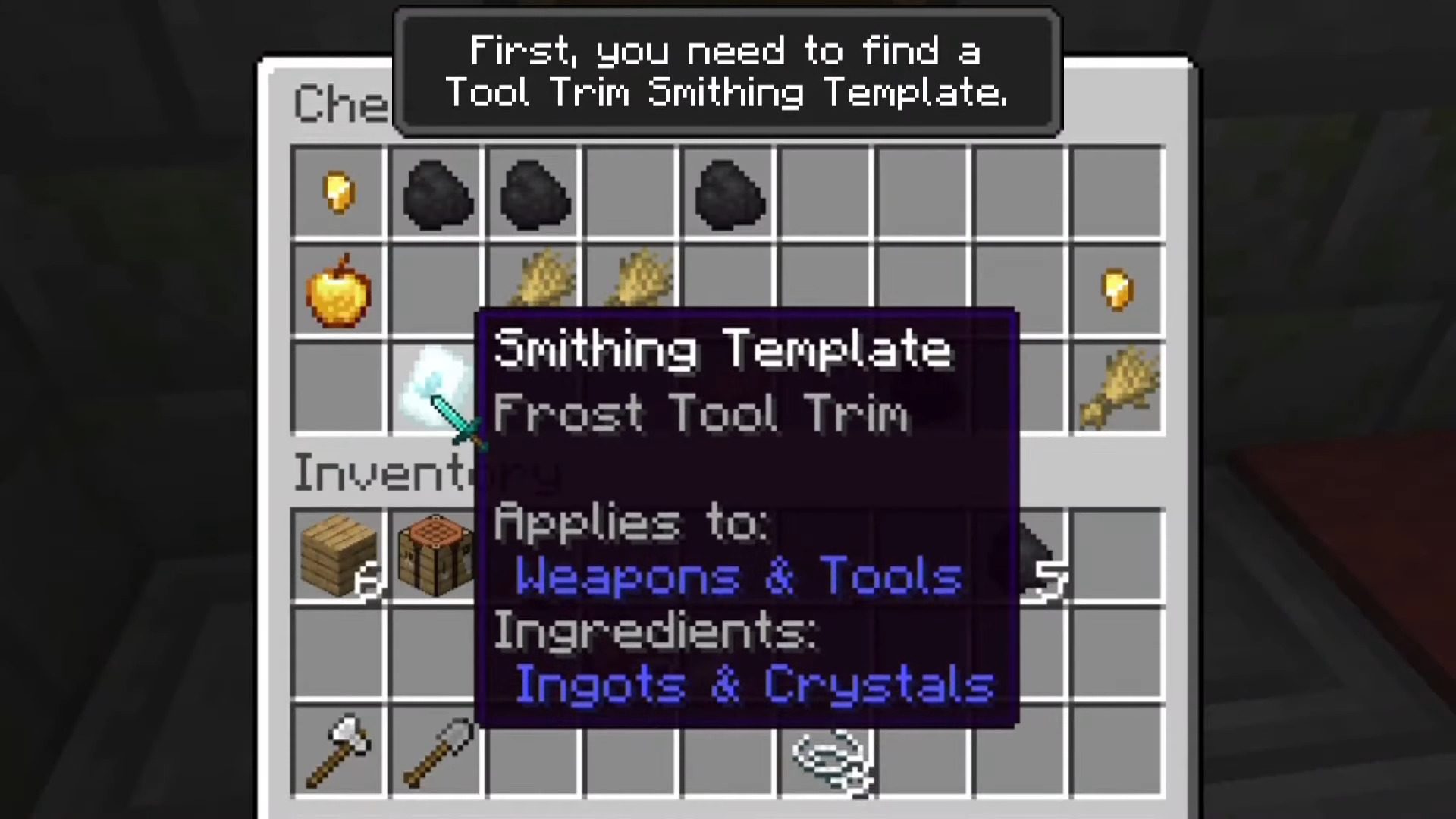 Tool Trims Mod (1.21.1, 1.20.1) - Trim Weapons and Tools 7