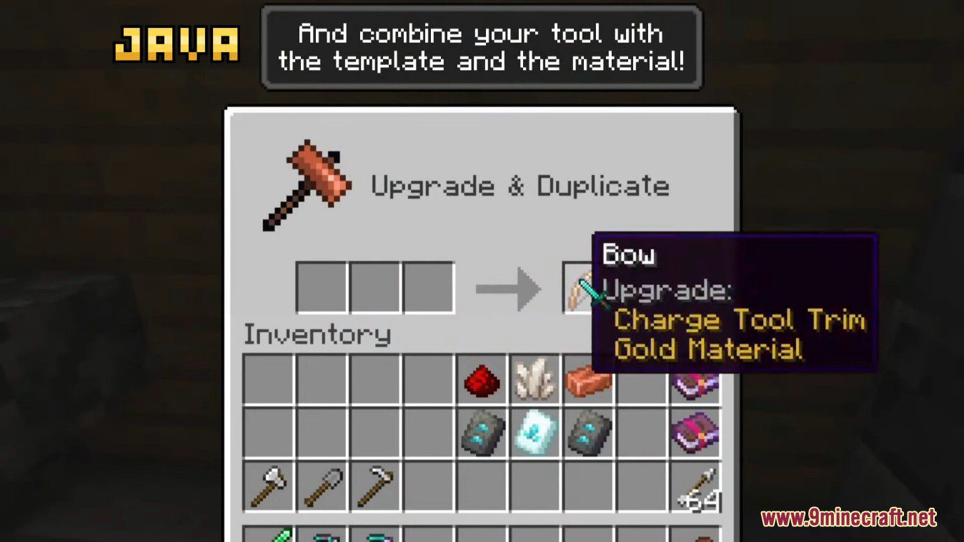 Tool Trims Mod (1.21.1, 1.20.1) - Trim Weapons and Tools 9