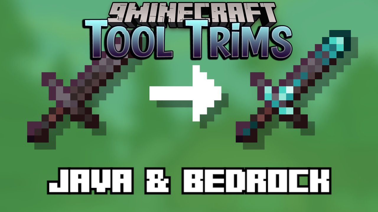 Tool Trims Mod (1.21.1, 1.20.1) - Trim Weapons and Tools 1