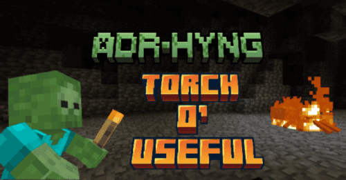 Torch o’ Useful Addon (1.20, 1.19) – MCPE/Bedrock Mod Thumbnail