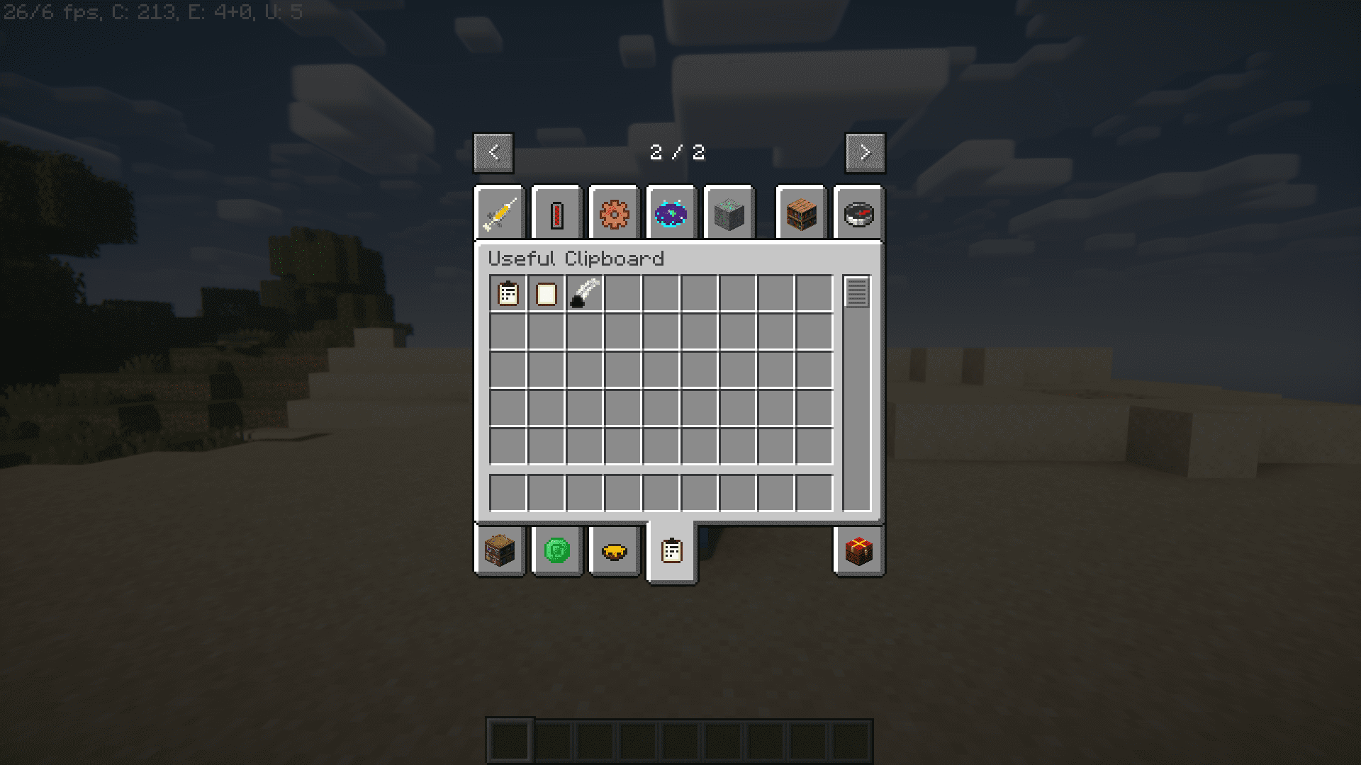 Useful Clipboard Mod (1.20.1, 1.19.2) - In-Game Shareable Clipboard 4