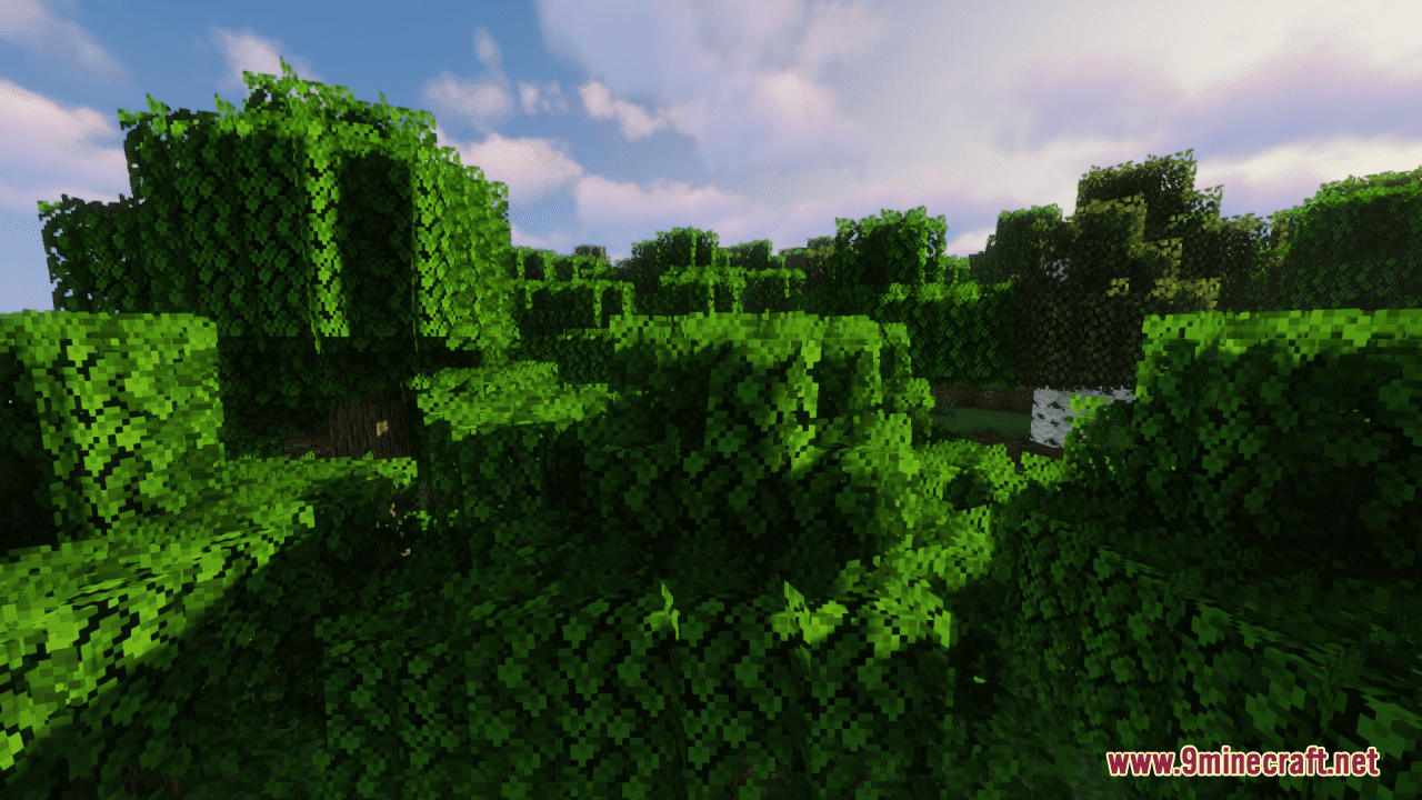 Useott's Bushy Leaves Resource Pack (1.20.6, 1.20.1) - Texture Pack 2