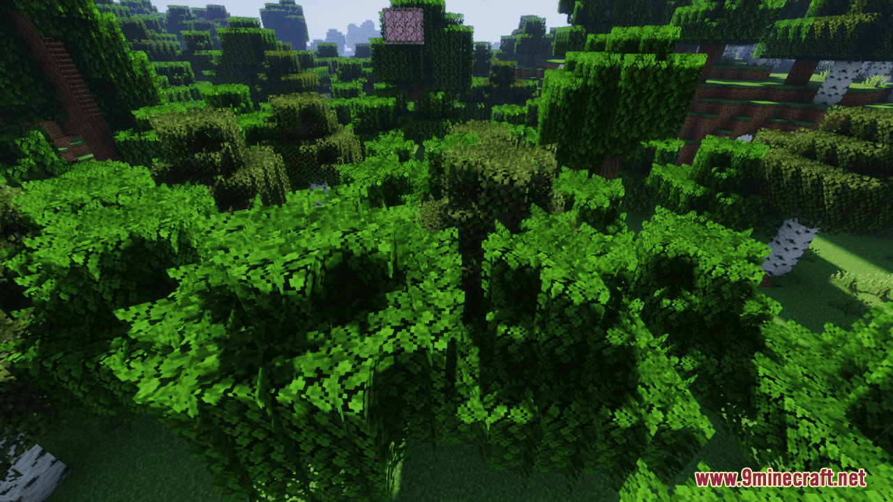 Useott's Bushy Leaves Resource Pack (1.20.6, 1.20.1) - Texture Pack 3