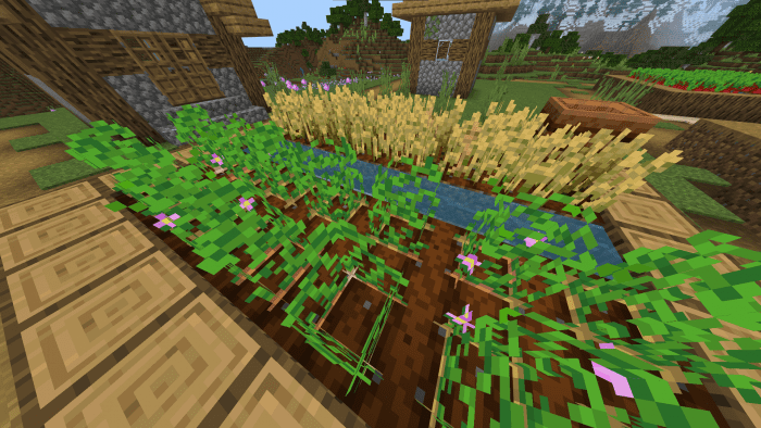 Variated Crops Texture Pack (1.20, 1.19) - MCPE/Bedrock 2