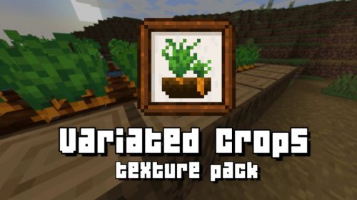 Variated Crops Texture Pack (1.20, 1.19) – MCPE/Bedrock Thumbnail