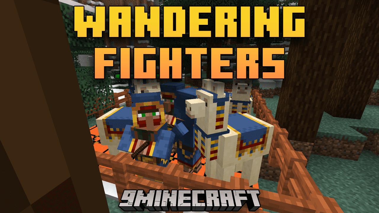 Wandering Fighters Mod (1.20.1, 1.19.4) - Transforming Traders Into Unyielding Adversaries! 1