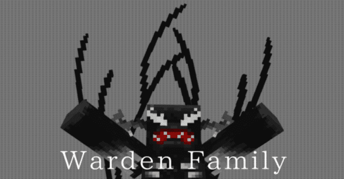 Warden Family Addon (1.20, 1.19) - MCPE/Bedrock Mod 1