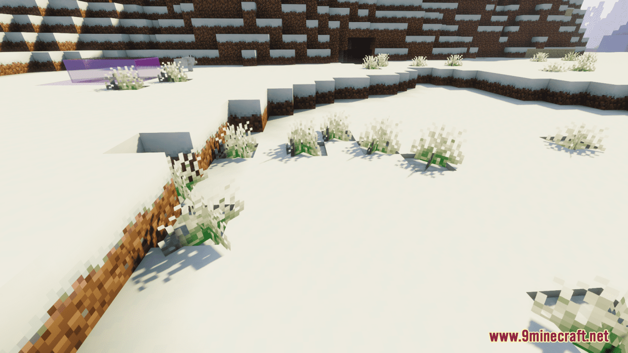 White Leaves & Grass Resource Pack (1.20.6, 1.20.1) - Texture Pack 11