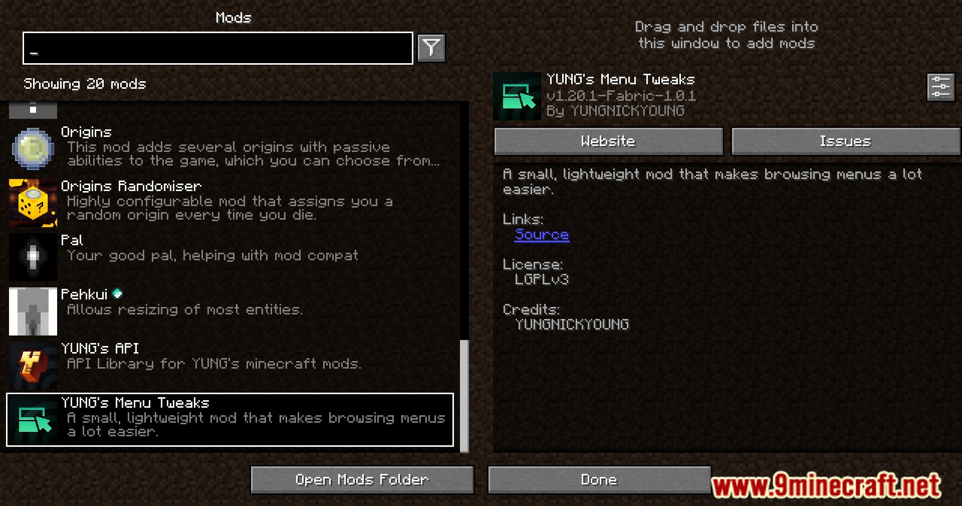 YUNG's Menu Tweaks Mod (1.21.1, 1.20.1) - Navigate Menus With Ease And Personalize 2