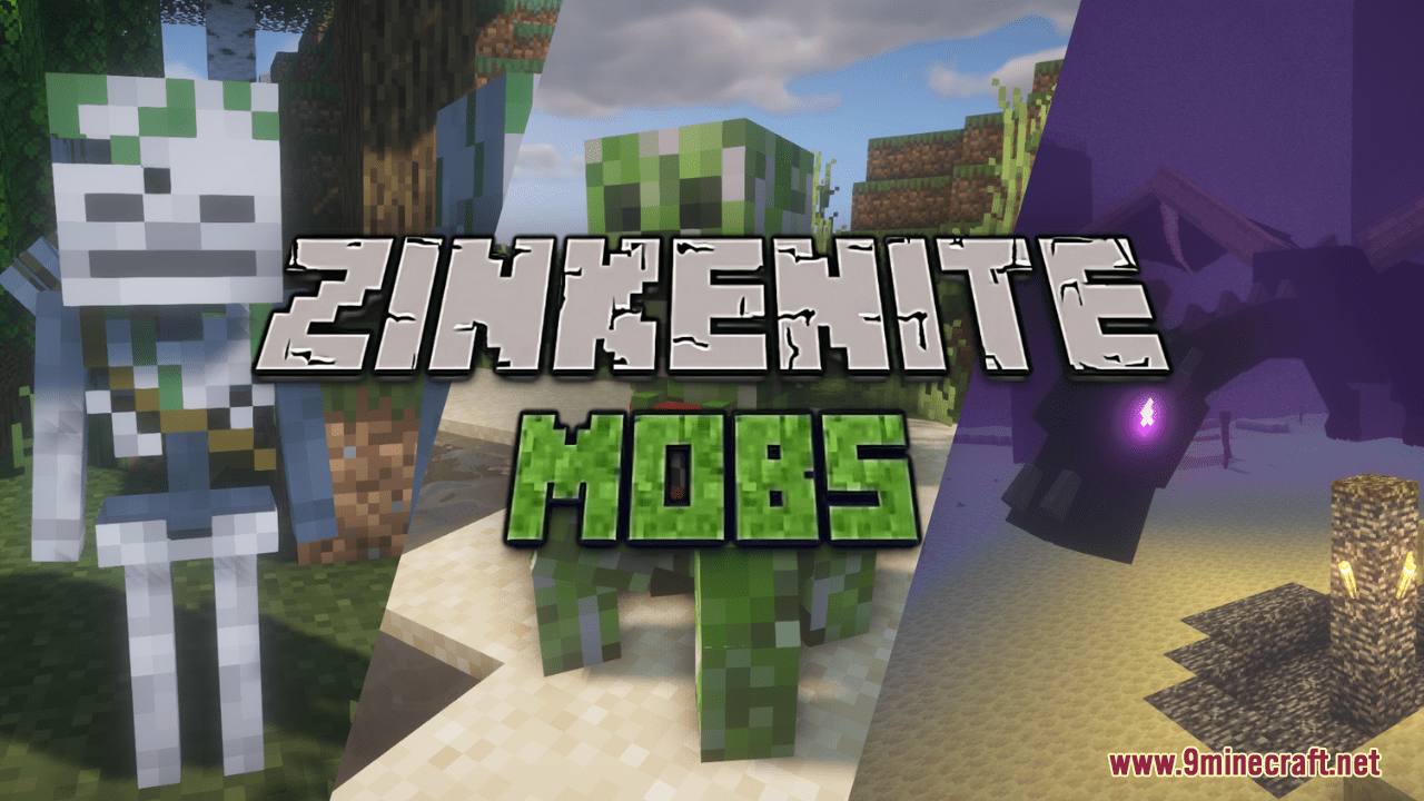 Zinkenite Mobs Resource Pack (1.20.6, 1.20.1) - Texture Pack 1