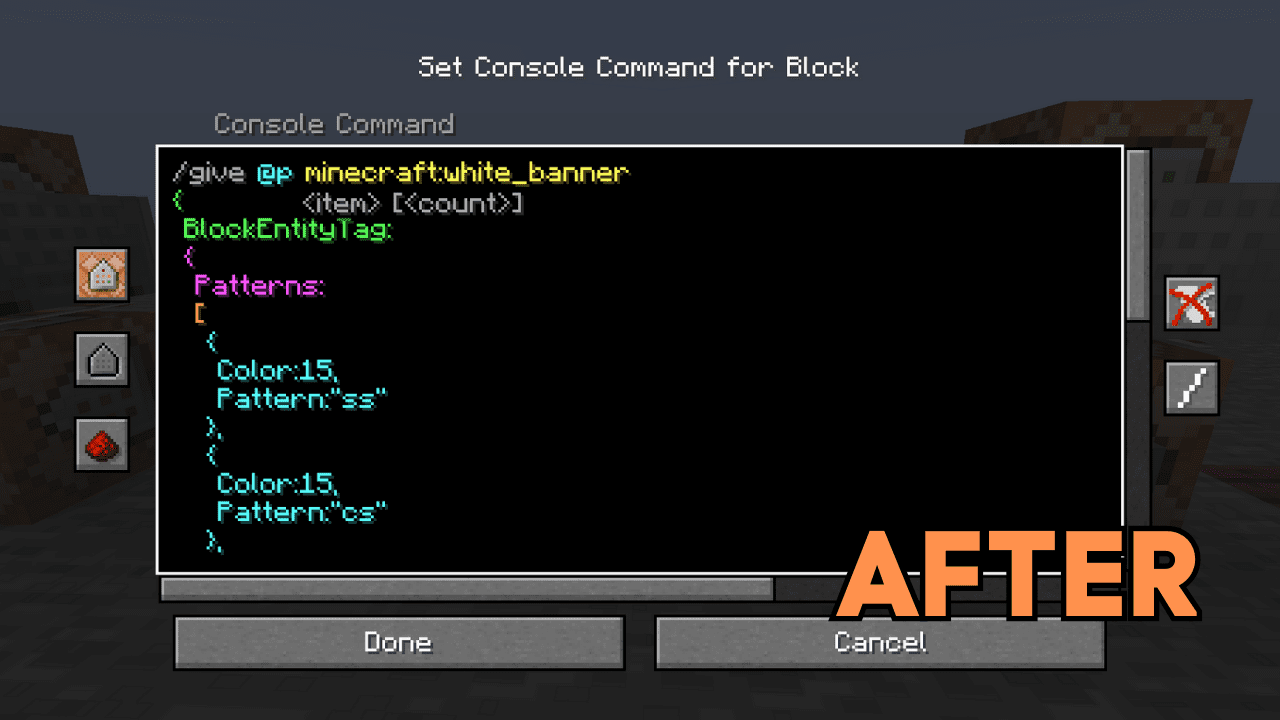 Better Command Block UI Mod (1.20.4, 1.19.2) - New Design for Command Block User Interface 3