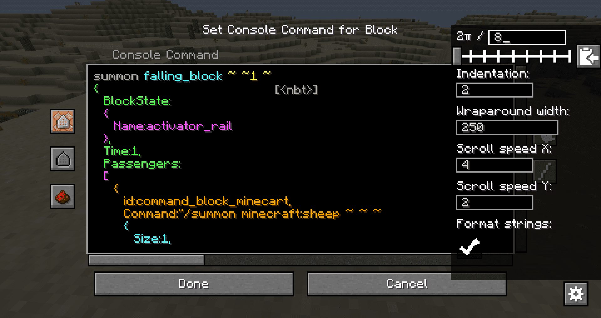 Better Command Block UI Mod (1.20.4, 1.19.2) - New Design for Command Block User Interface 6