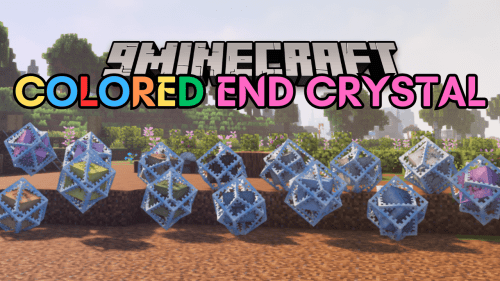 Colored End Crystals Mod (1.20.6, 1.20.1) – Rainbow Crystalline Power Thumbnail