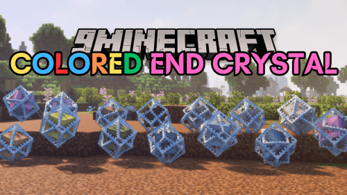 Colored End Crystals Mod (1.21.1, 1.20.1) – Rainbow Crystalline Power Thumbnail